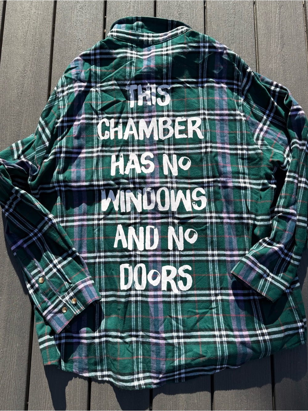 Cakeworthy Haunted Manison Flannel